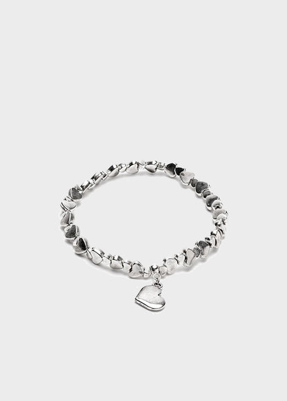 Bracciale Elastico Ciondolo Cuore